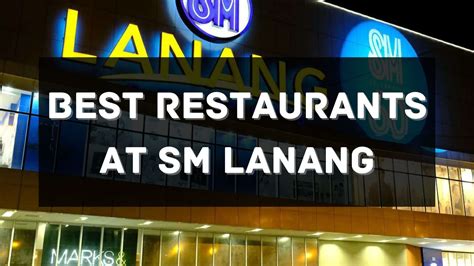 sm lanang restaurants|13 Best Restaurants to Try in SM Lanang Philippines 2024 .